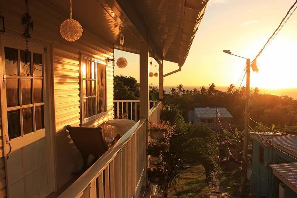 Posada Nativa Atardecer Isleno San Andrés Esterno foto
